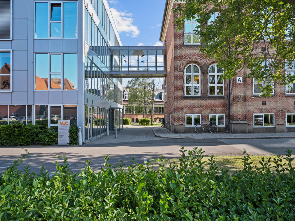 Indgangen til Uddannelsescentret i Nykøbing Falster